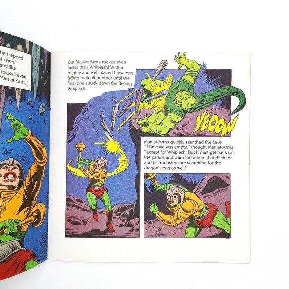 1985 GOLDEN BOOKS MASTERS OF THE UNIVERSE SECRET OF THE DRAGON'S EGG BOOK - Picture 4 of 4